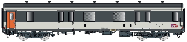 L.S. Models LS31234 - H0 - Packwagen MC76 Corail, SNCF, Ep. VI